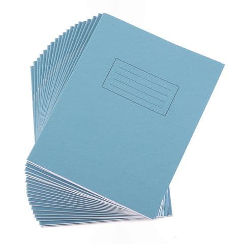 Exercise Book, A4, 8mm Feint & Margin, Blue, 80 Pages – Pack of 50