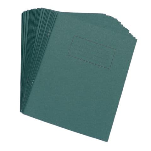 Exercise Book, A4, 8mm Feint & Margin, Dark Green, 80 Pages – Pack of 50