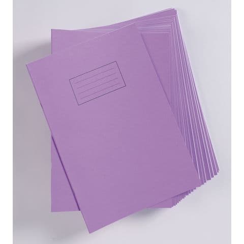 Handwriting Exercise Book, A4, 4/15mm Ruling, Purple, 32 Pages - Pack of 100