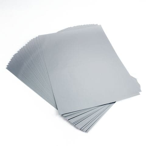 Silver Metallic Paper, A4, 90gsm – Pack of 20 Sheets