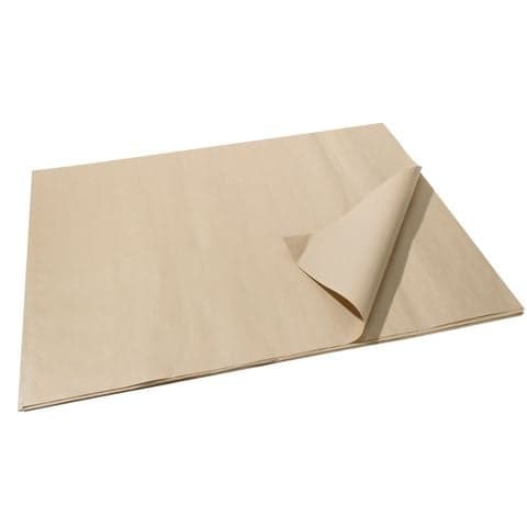 Kraft Brown Wrapping Paper. Pack of 24 Sheets