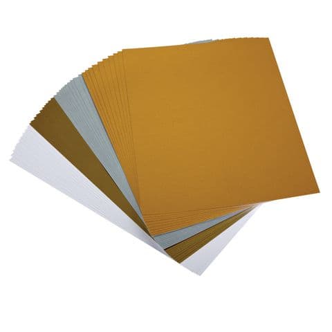Metallic Card, A4, 330 Microns – Pack of 40 Sheets