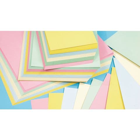 A4 100% Recycled Coloured Card 230 Micron, Pack of 200
