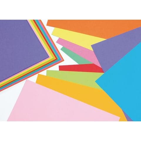 Bright Coloured Card, SRA2, 300 Microns – Pack of 100 Sheets