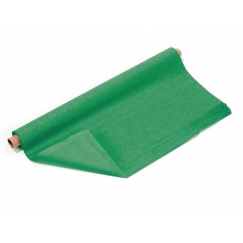 YPO Dark Green Tissue Paper, 500 x 750mm, 48 Sheets per Roll