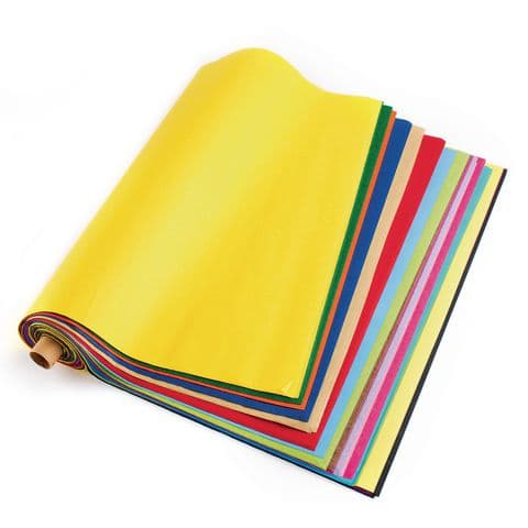 YPO Tissue Paper Assorted, 508 x 762mm, Pack of 200 Sheets