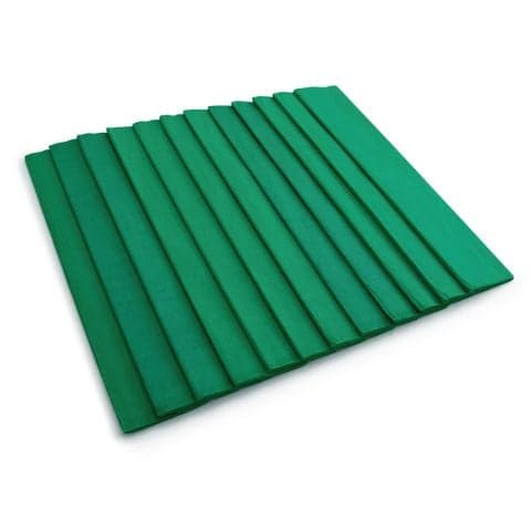 Dark Green Crepe Paper - Pack of 10 Folds