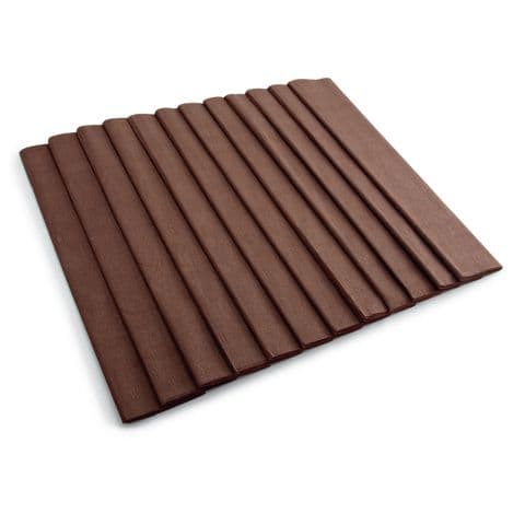 Brown Crepe Paper - Pack of 10 Folds