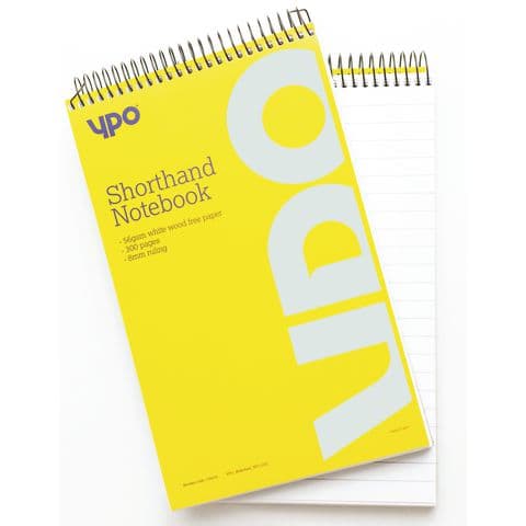 YPO Shorthand Notebook 300 Page, Pack of 5