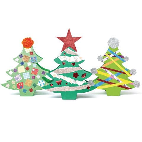Jumbo Christmas Tree Cards - Pack of 30