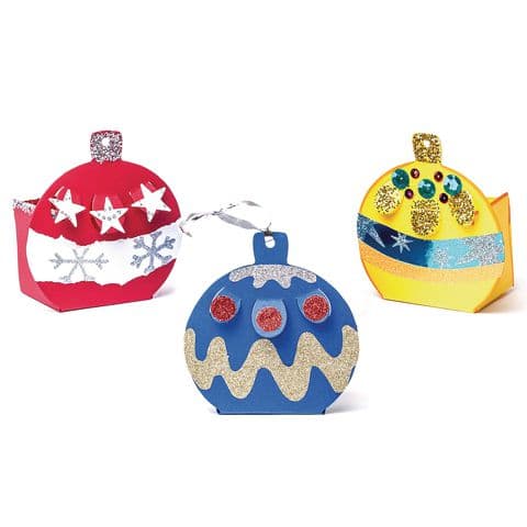 Make a Christmas Bauble Box - Pack of 30