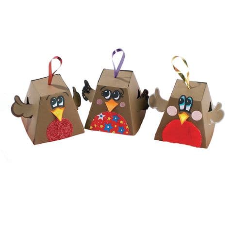 Make a Robbin Tree Decoration – Pack of 30