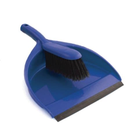 Dustpan and Brush Set Blue