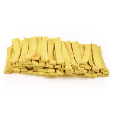 Wrist Bands - Pack of 100. Yellow.