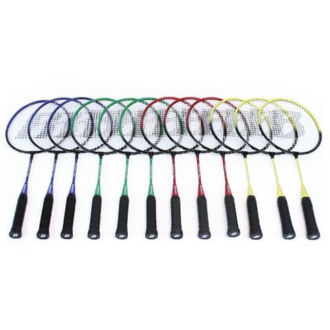 PlaySport Badminton Rackets, 53cm - Pack of 12