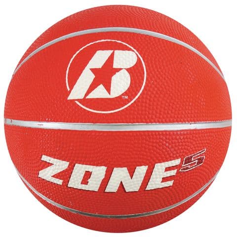 Baden Zone Basketball - Size 5 Red