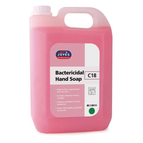C18 Bactericidal Hand Soap - 2 x 5 Litre