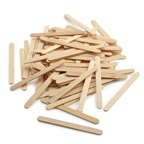Wooden Lolly Sticks, Natural Wood – Pack of 1000