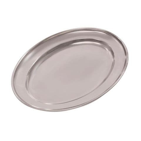 Stainless Steel Serving Dish Single