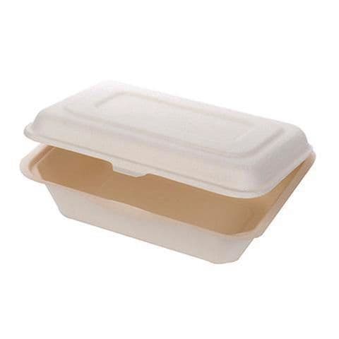 Bagasse Boxes, 178 x 127mm - Pack of 500