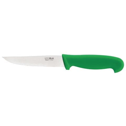 Vegetable Knife - Green - 100mm.