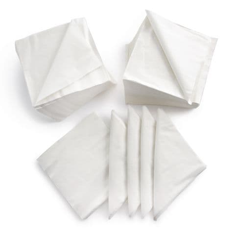 White Serviettes, 2 Ply – Pack of 200