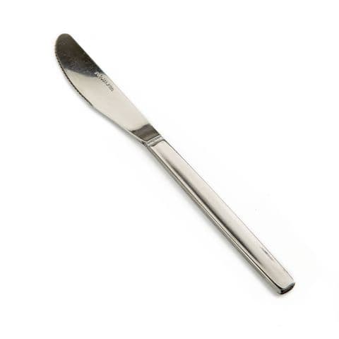 Stainless Steel Cutlery - Standard Weight Dinner Knife - Pack of 12