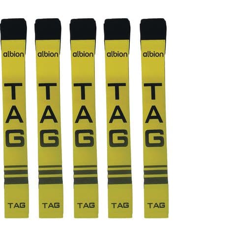 Tag Rugby Belts - Pack of 10. Yellow