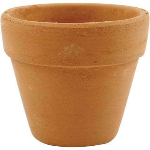 Flower Pots - 6.5(H) x 7cm(D). Pack of 24