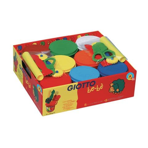 Giotto Bebe Assorted Colours Dough and Tools