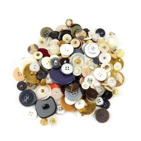 Assorted Buttons - Pack of 200