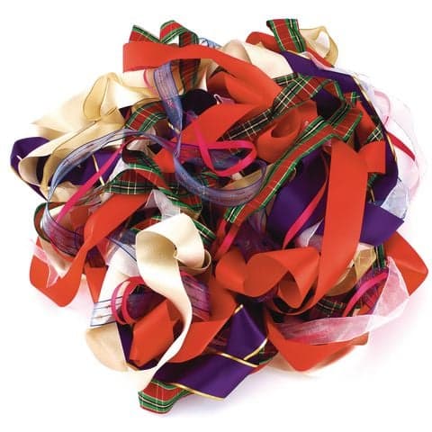 Christmas Ribbons, Assorted Designs, 5m(L) – Pack of 8 Ribbons