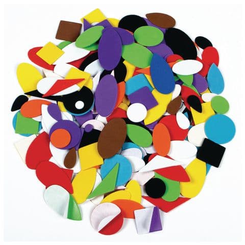 Craft Foam Shapes - Pack of 400