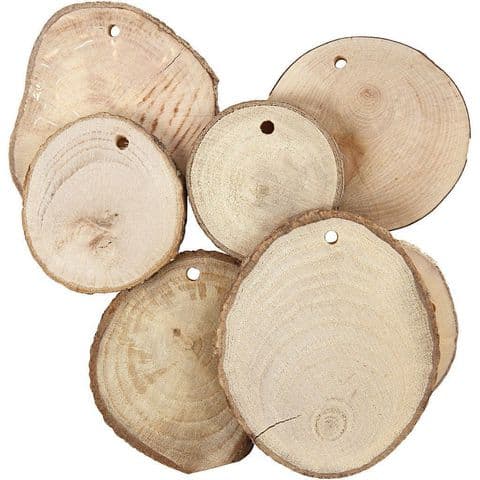 Wooden Discs, 40-70mm - 250g