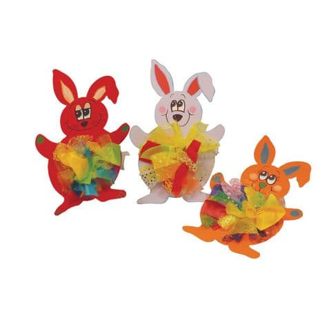 Tactile Easter Bunny Craft Activity Kit – Classpack for 30 Pupils