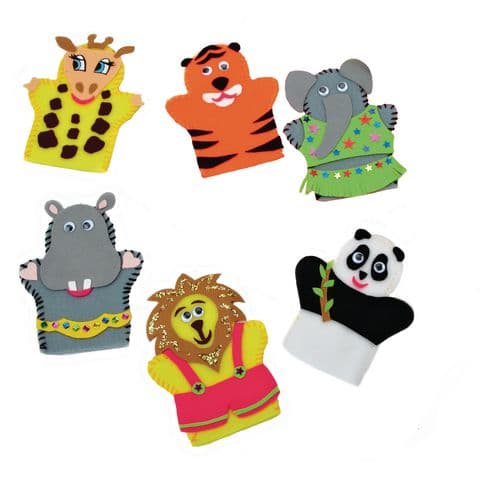 Animal Puppets - Pack of 30