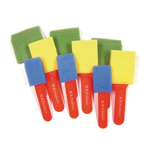 Sponge Brushes - Pack of 9