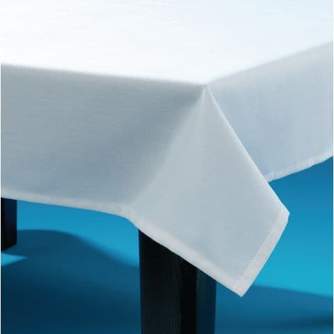 White Table Cloth Size: 52 x 52
