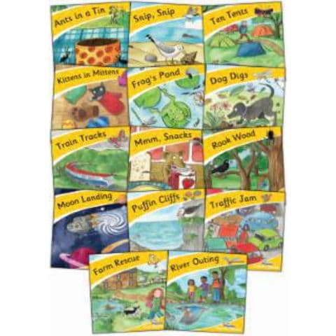 Jolly Phonics Little Word Books Pack of 14
