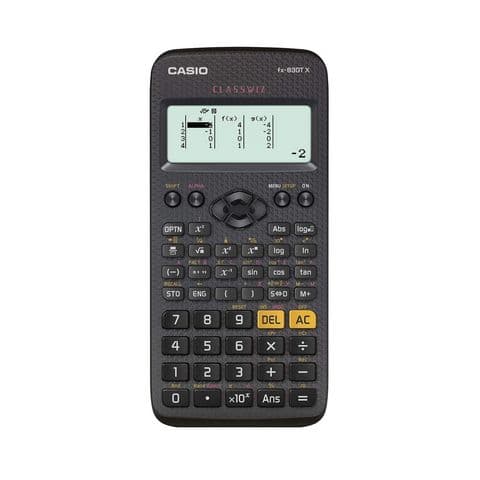 Casio fx-83GTX Scientific Calculator - Black.