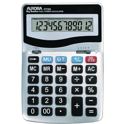 Aurora DT303 Desktop Calculator