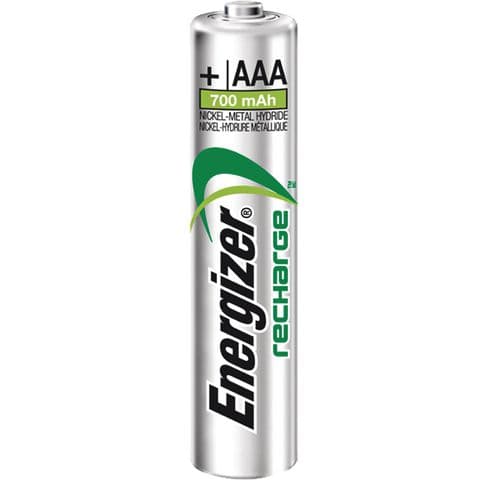 Energizer Rechargeable Battery, AAA, 1.5V, Pack of 2