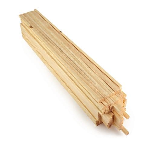 Square Section Timber Packs - 10mm Square
