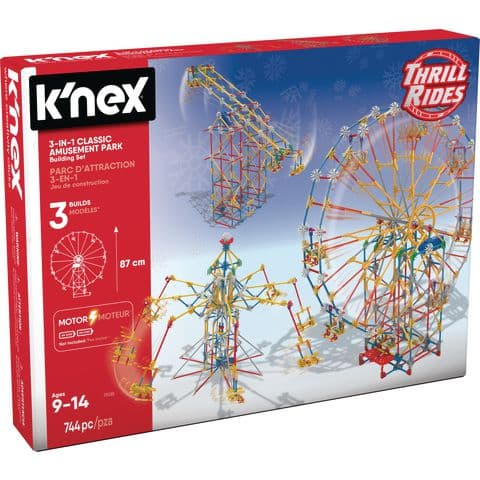K'nex 3 N 1 Amusement Park Building Set