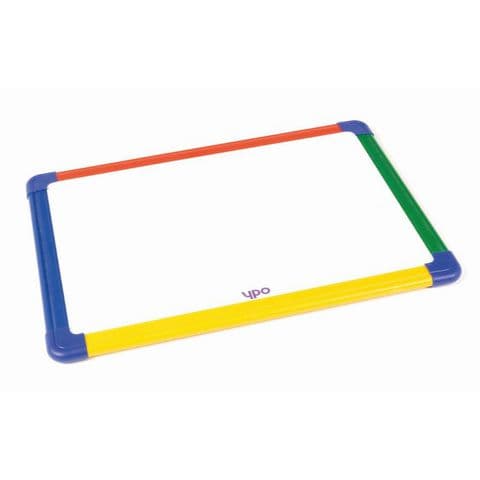 YPO Multi-Coloured Frame A3 Whiteboards - Pack of 5