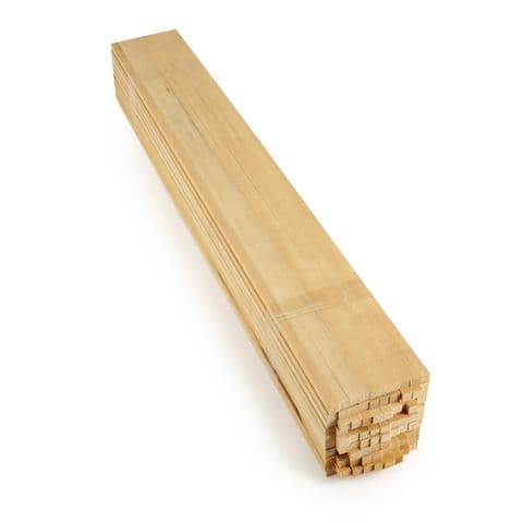 Hard Wood Timber Pack 8mm Square