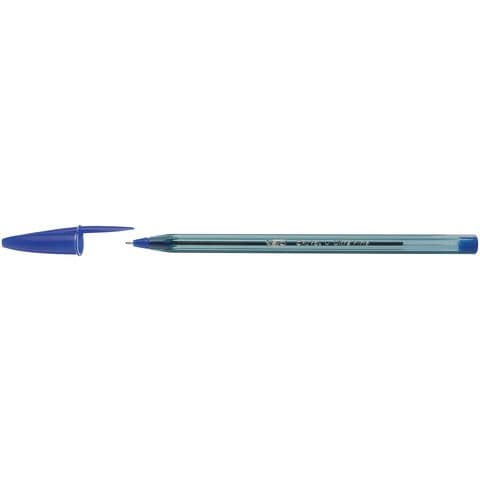BIC&reg; Cristal Exact Ballpoint Pens, Blue – Pack of 20