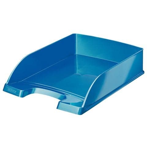 Leitz WOW Letter Tray, A4 - Blue