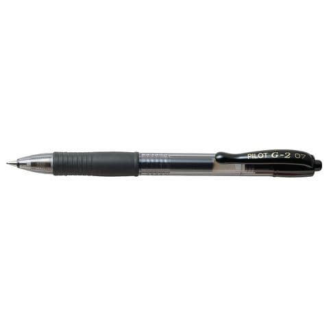 Pilot G2 Gel Ink Rollerball Pens, Black – Pack of 12