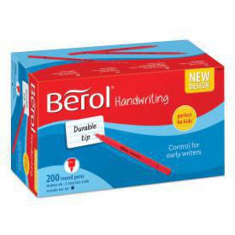 Berol Handwriting Pens, Blue – Pack of 200.